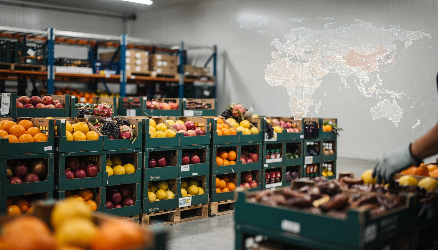 Angie Fruits — fruit wholesale logistics website built with WebZum AI website creator